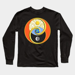 Fearless Love - Sun,Moon & Earth Long Sleeve T-Shirt